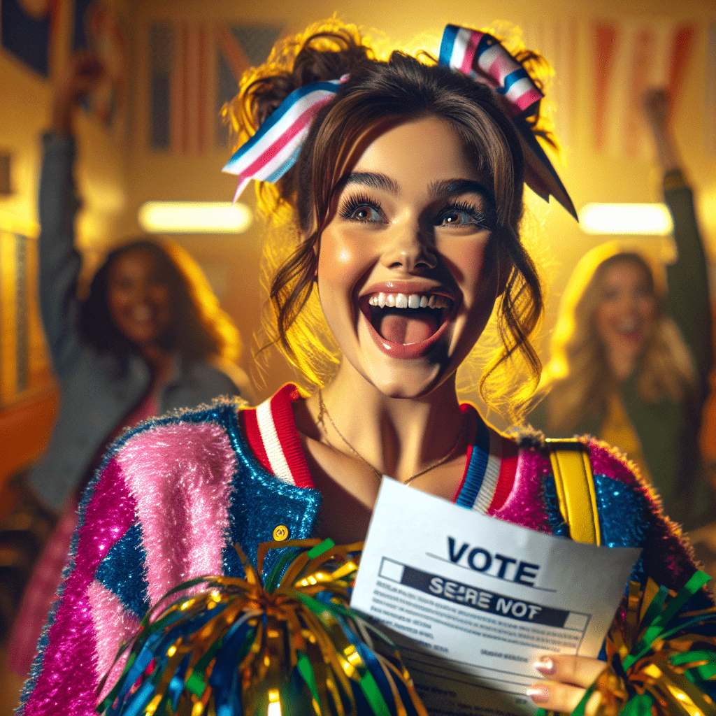 The Secret Cheerleader Vote - #6